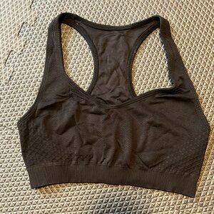 Black Sports Bra 
Size Small